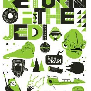 Star Wars Trilogy poster set, Movie..